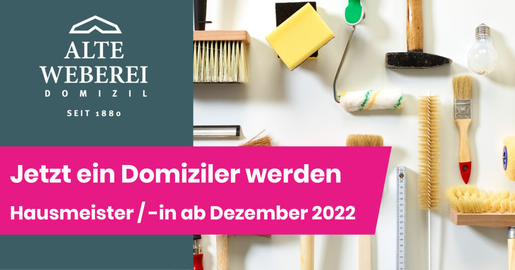 Stellenanzeige Hausmeister Domizil